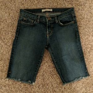 J brand 925 aged cutoff shorts size 27